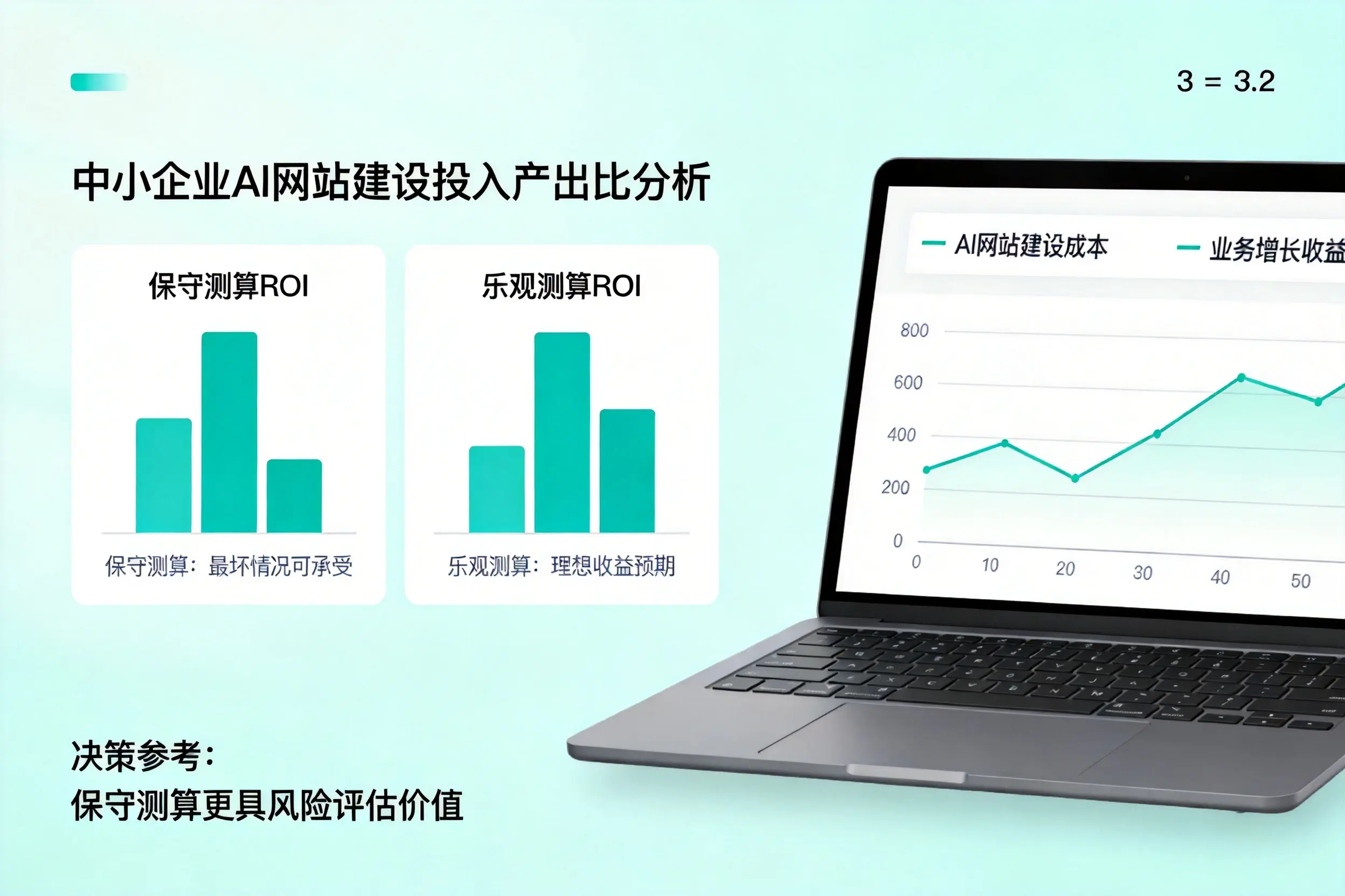 宝鸡中小企业AI网站建设投入产出比怎么算？先看这份分析