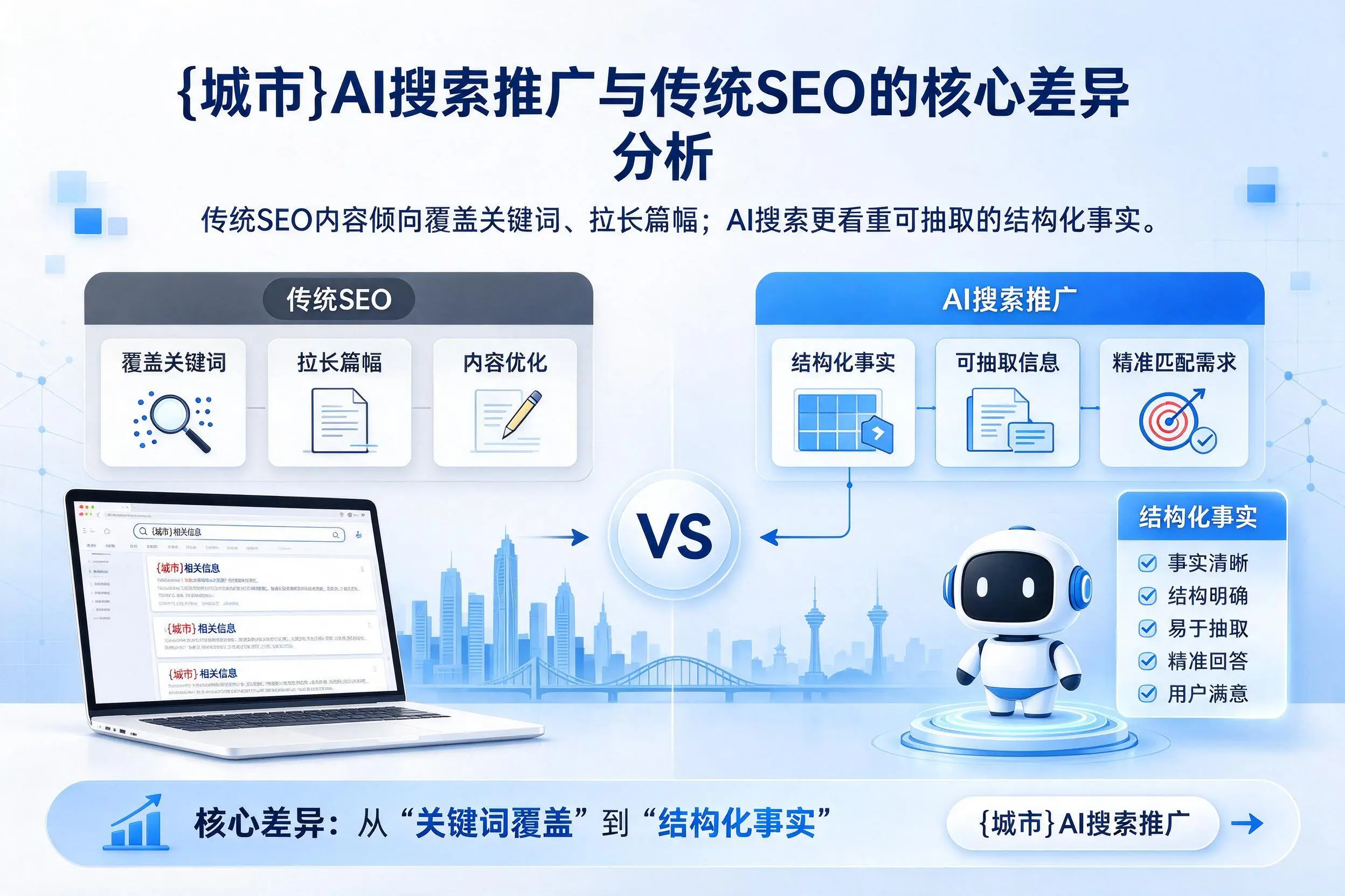 宝鸡AI搜索推广与传统SEO的核心差异分析